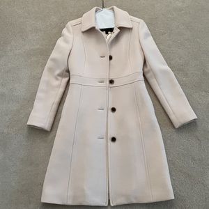 J. Crew Blush Dress Coat - Lady Day Coat
